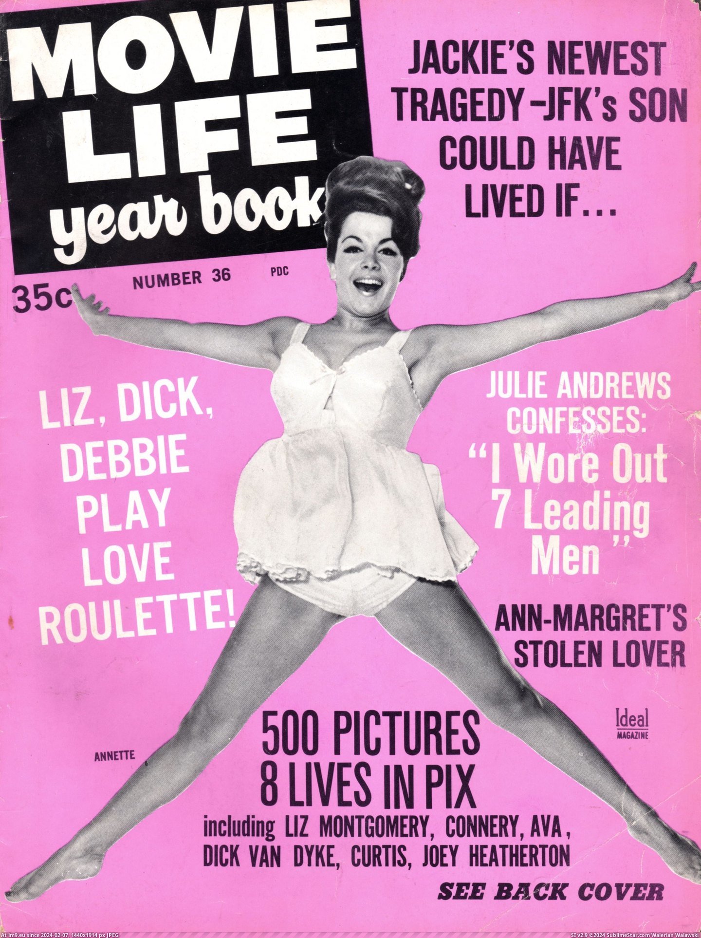 #Annette  #Movielifeyearbook1964 41124_annette-MovieLifeYearbook1964-001_122_1110lo Pic. (Bild von album Annette's Panties))