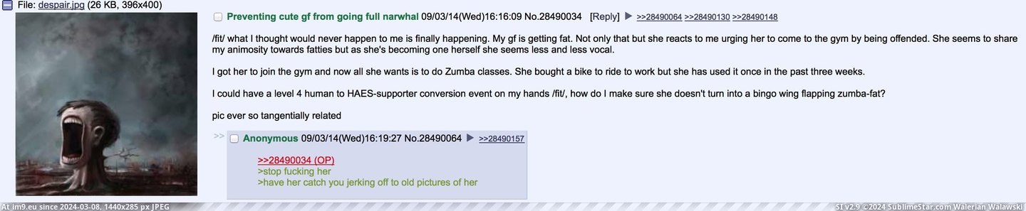 #4chan #Izen #Solution #Fit [4chan] -fit-izen comes up with a solution Pic. (Изображение из альбом My r/4CHAN favs))