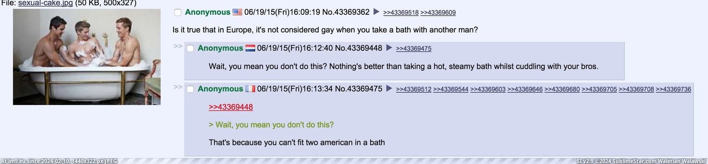 #4chan #Baths #Int [4chan] -int- on taking baths together Pic. (Obraz z album My r/4CHAN favs))