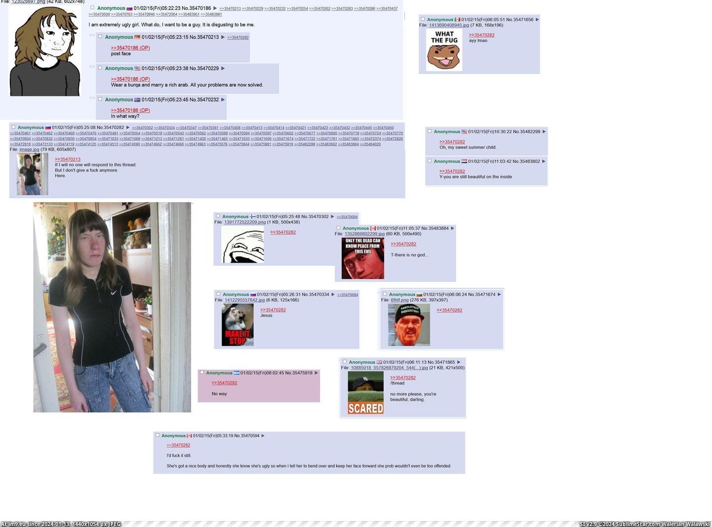 #Girl #Ugly #4chan [4chan] OP is an ugly girl Pic. (Image of album My r/4CHAN favs))