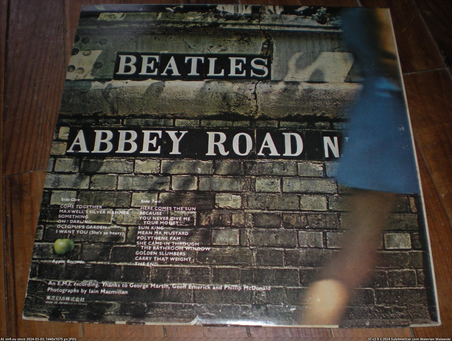 #Japan  #Abbey Abbey Rd JAPAN 9 Pic. (Image of album new 1))