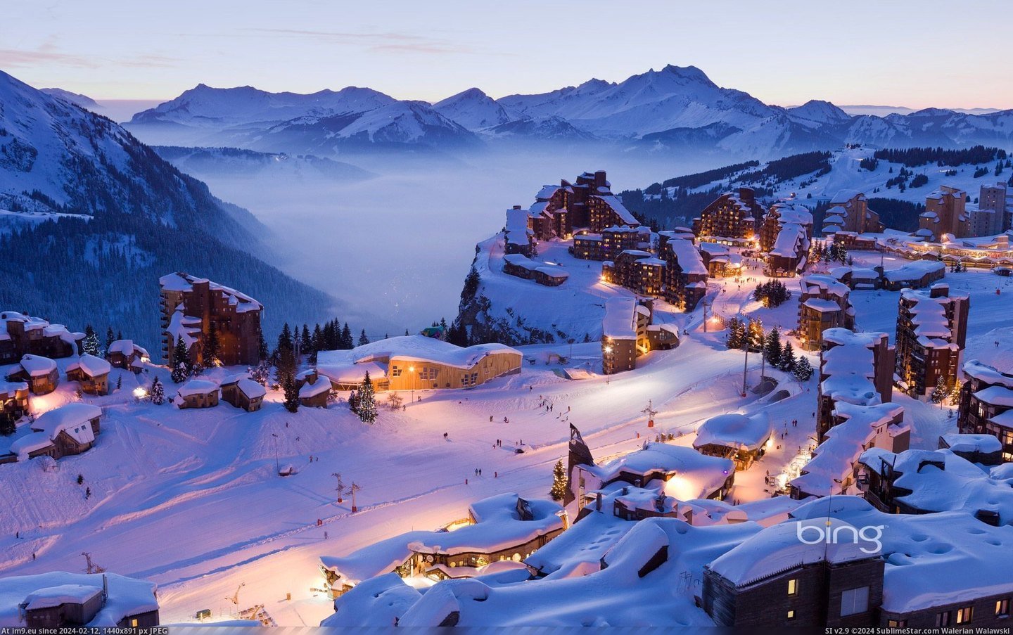 Avoriaz, France (©Getty Images) (in Best photos of January 2013)