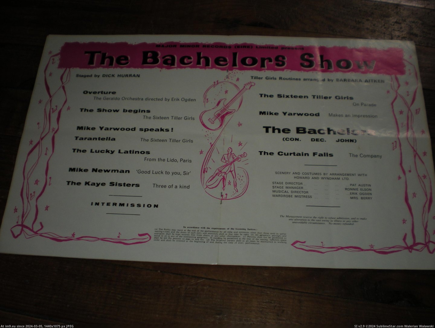 #Signed #Bachelors #Prog Bachelors prog signed 5 Pic. (Obraz z album new 1))