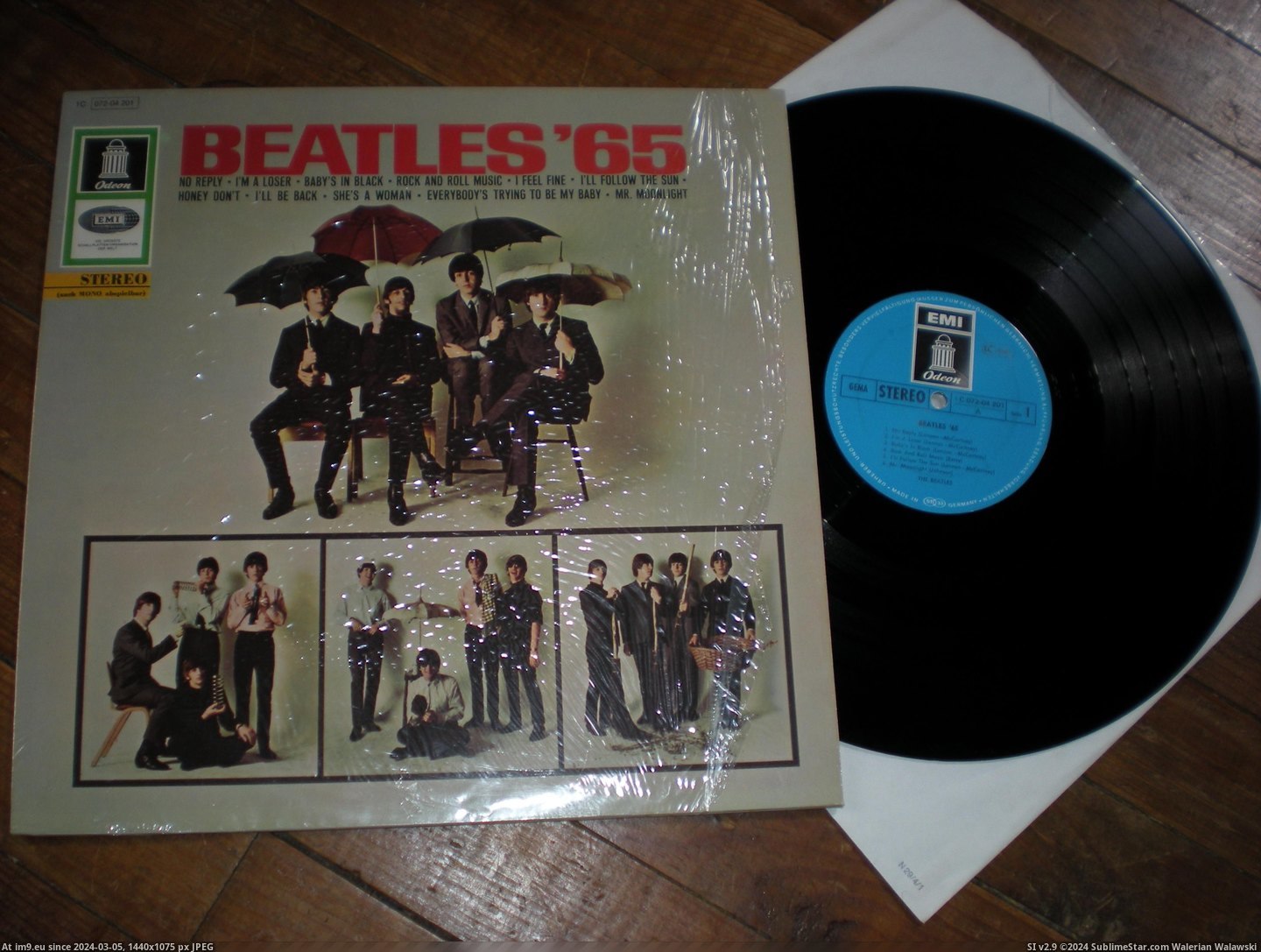  #Beatles  Beatles 65 6 Pic. (Bild von album new 1))