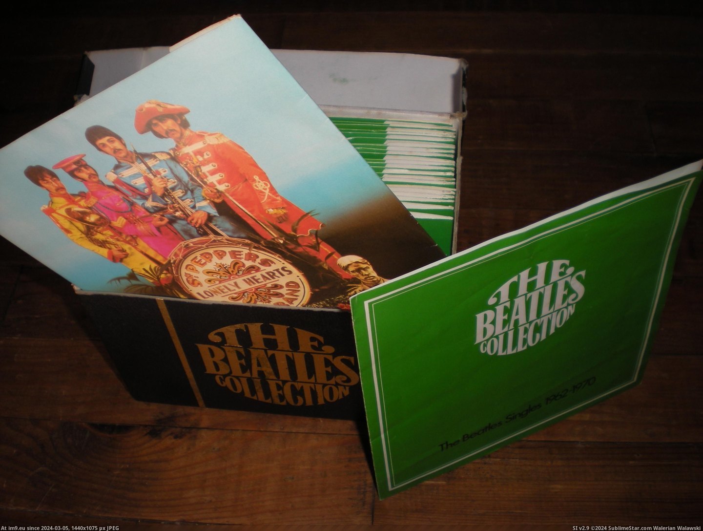 #Collection #Beatles #Box Beatles Collection Box 2 Pic. (Image of album new 1))