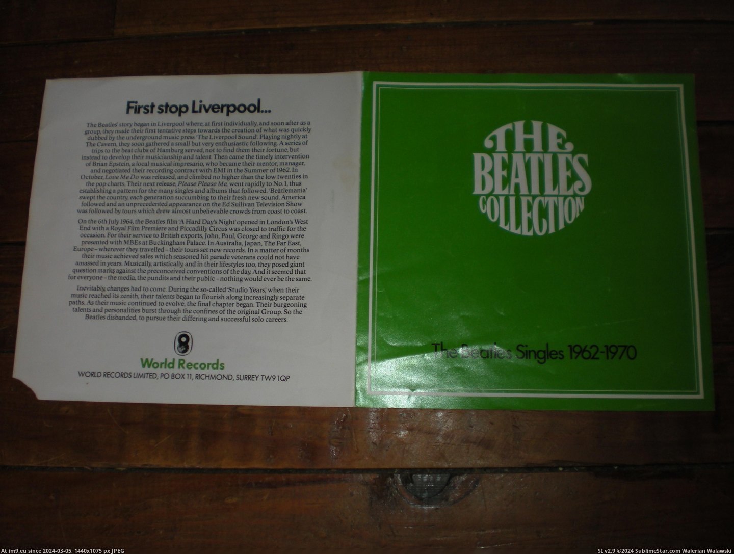 #Collection #Beatles #Box Beatles Collection Box 9.1 Pic. (Bild von album new 1))
