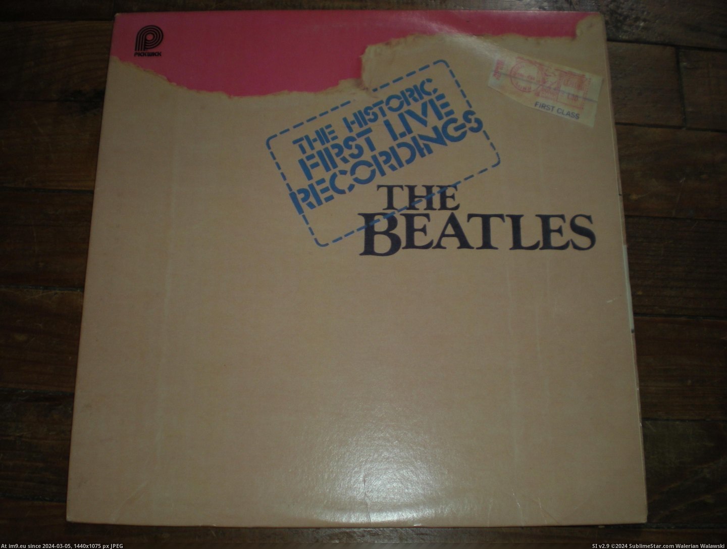 #Live #Recordings #Beatles Beatles Live Recordings 4 Pic. (Image of album new 1))