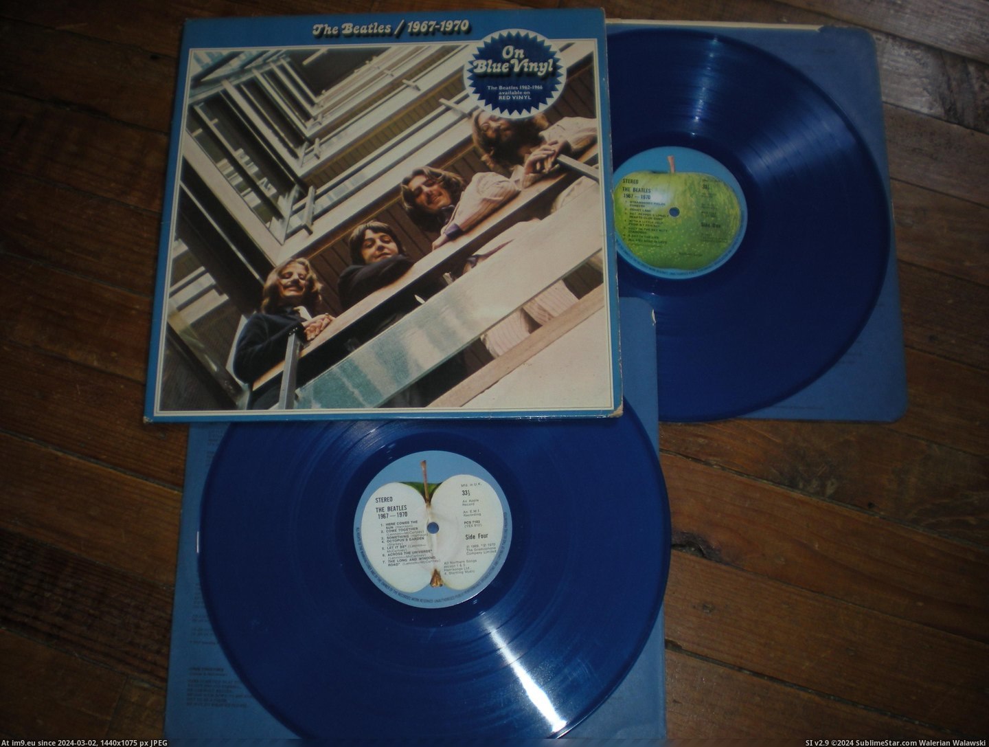 #Album #Vinyl #Blue Blue Album Blue Vinyl 1 Pic. (Obraz z album new 1))