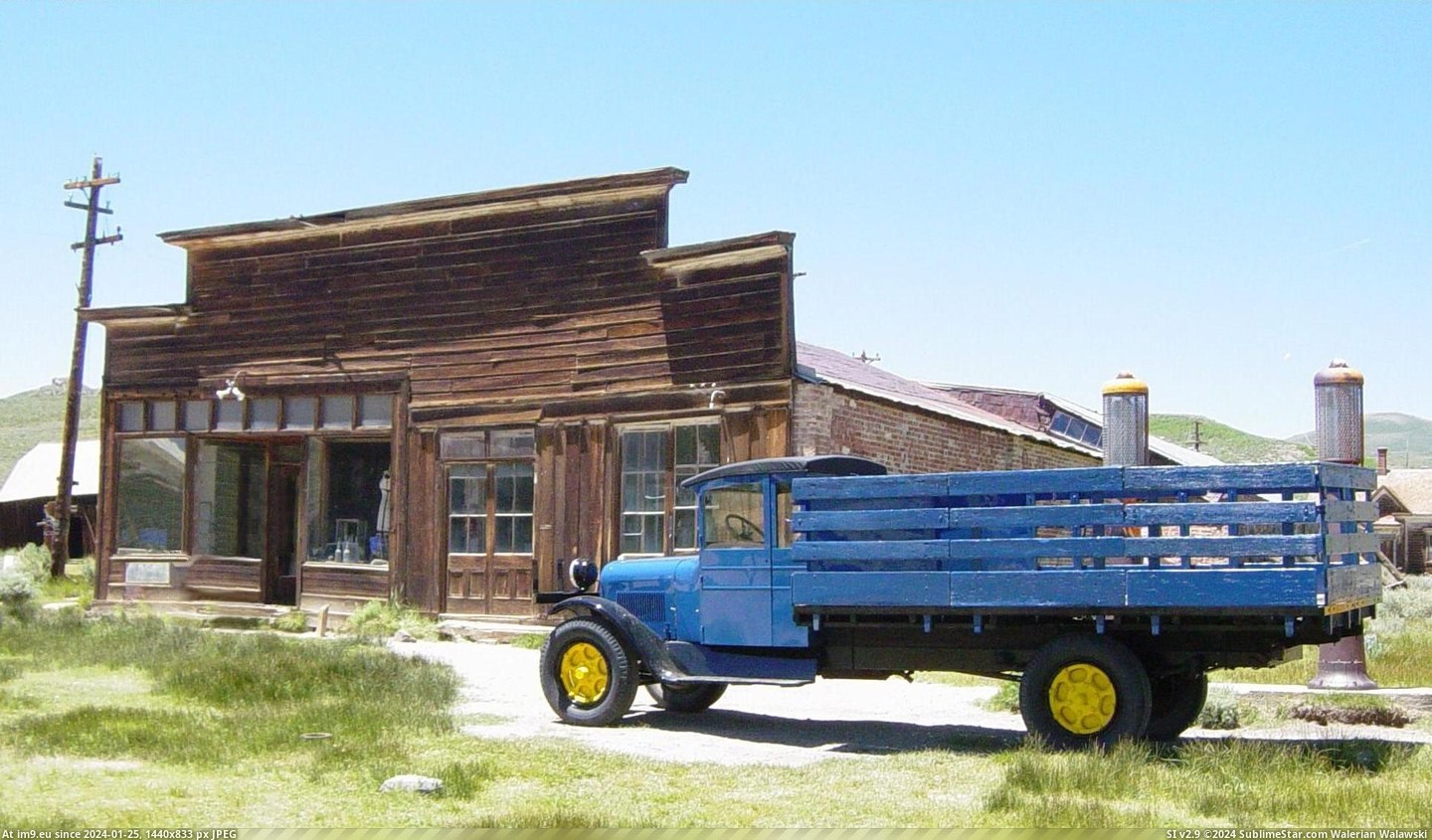 Bonne Store And Warehouse In Bodie, California (in Bodie - a ghost town in Eastern California)