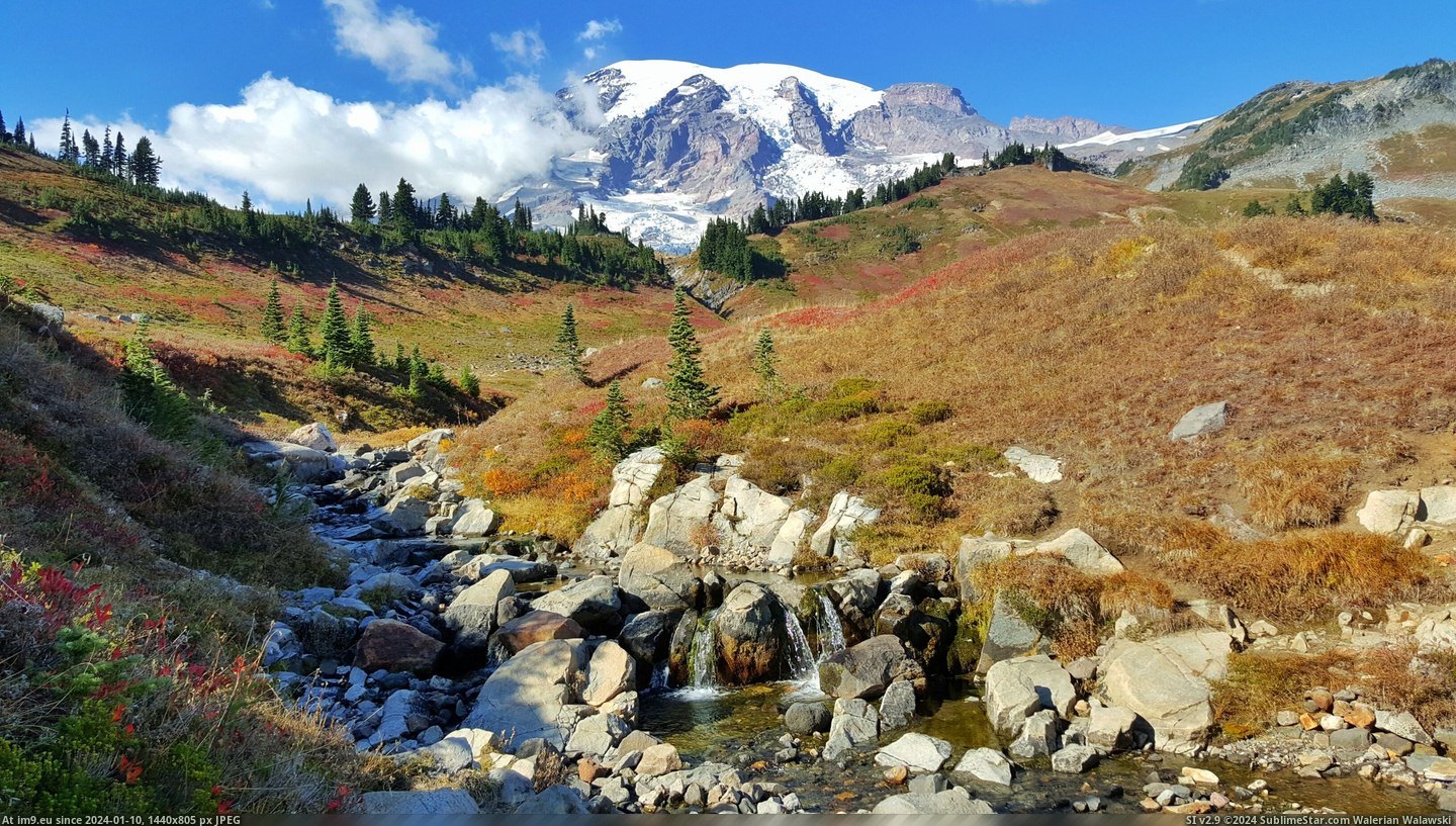 [Earthporn] A stream from Mount Rainier [3264x1836] (in My r/EARTHPORN favs)