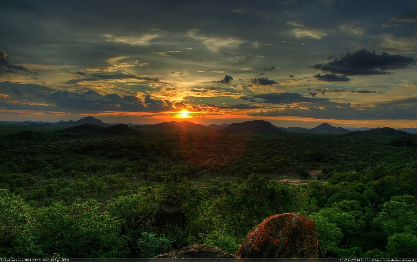 #Sunset #2560x1600 #Zimbabwe #African [Earthporn] African Sunset, Zimbabwe [2560x1600] Pic. (Obraz z album My r/EARTHPORN favs))