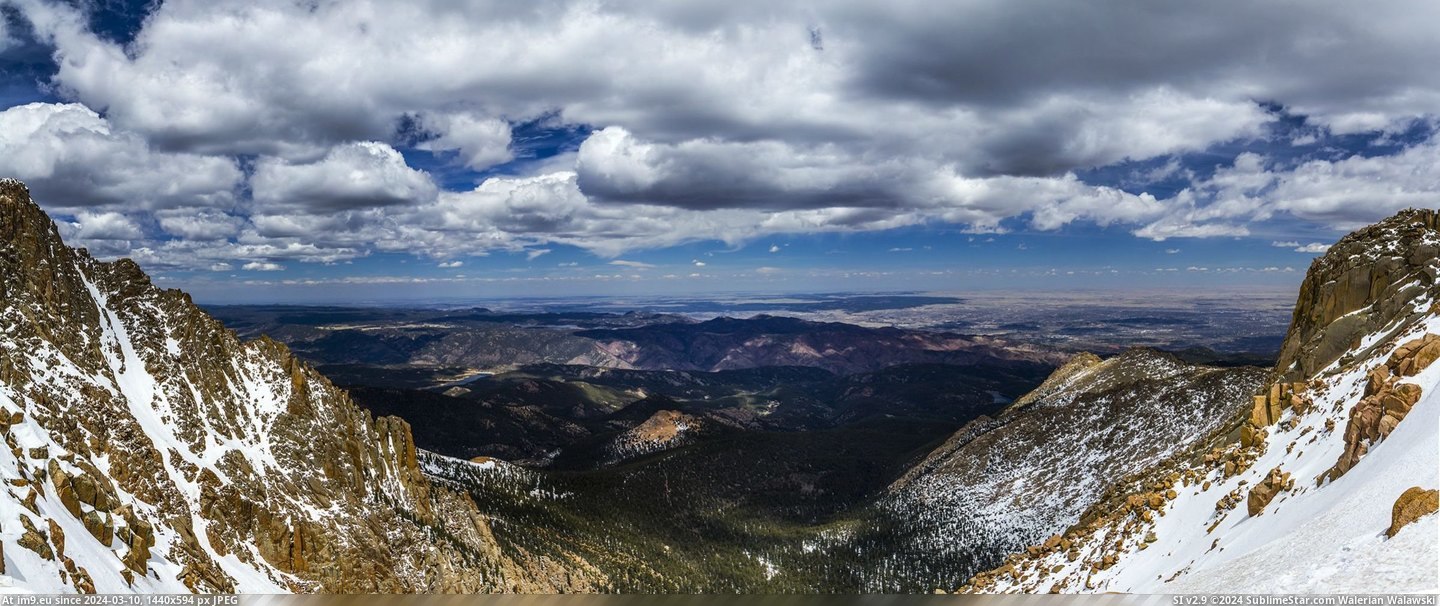 #Colorado #Afternoon #Pike #Peak #Hike [Earthporn] Afternoon hike on Pike's Peak in Colorado [2399x1001] [OC] Pic. (Bild von album My r/EARTHPORN favs))