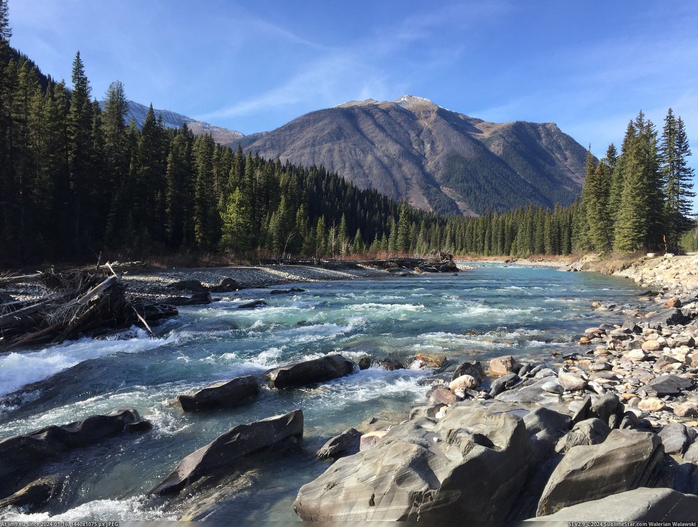 #Canada #3264x2448 #Banff #Jasper #Iphone #Alberta [Earthporn] Alberta 93 between Jasper and Banff, Canada (iPhone 6)  [3264x2448] Pic. (Obraz z album My r/EARTHPORN favs))