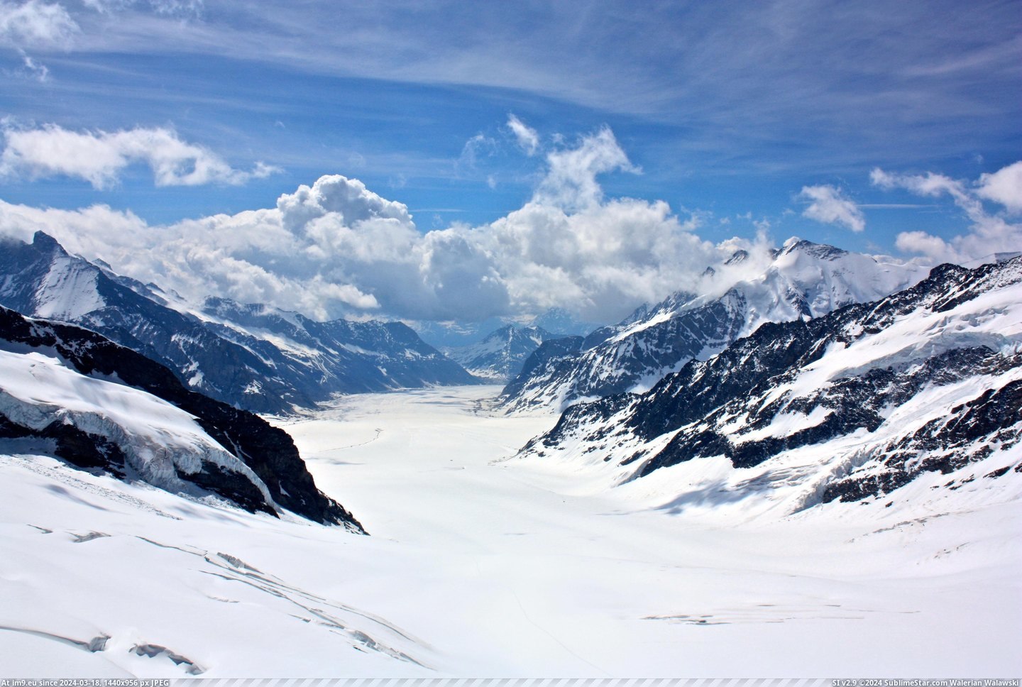 #Glacier #Switzerland #Wengen #4272x2848 #Aletsch [Earthporn] Aletsch Glacier, Wengen, Switzerland [OC] [4272x2848] Pic. (Image of album My r/EARTHPORN favs))