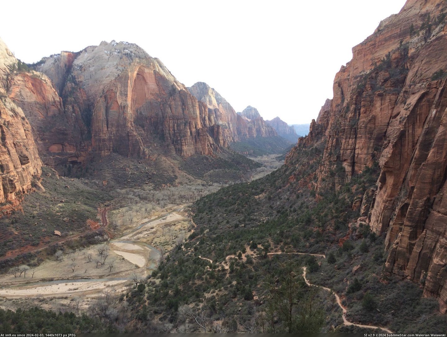 #Park #Angel #Zion #Nat #Utah #Landing [Earthporn] Angel's Landing Zion's Nat'l Park, Utah [OC] [3264 x 2448] Pic. (Image of album My r/EARTHPORN favs))