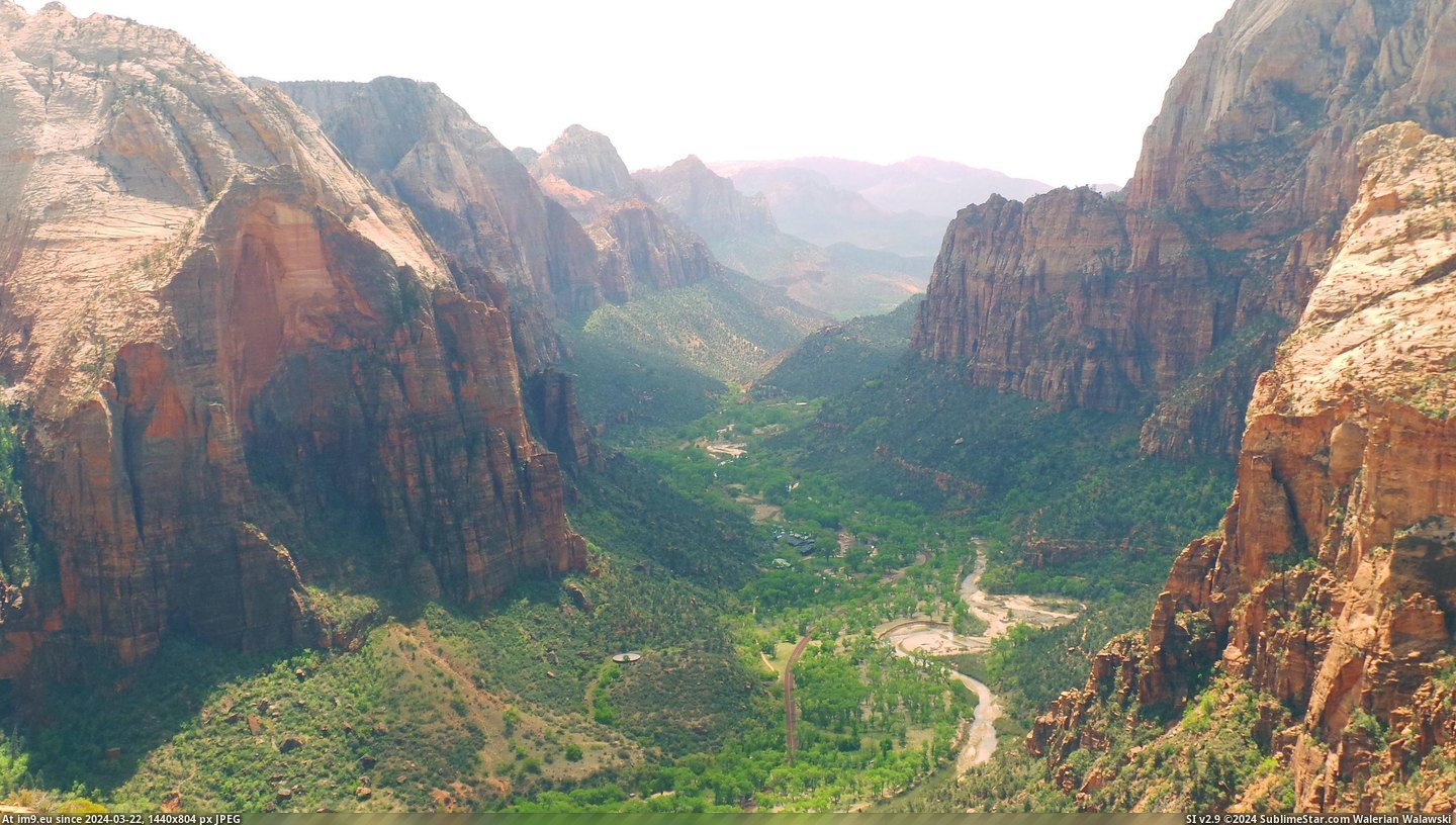 #Park #National #Landing #Zion #Utah #Angels [Earthporn] Angels Landing, Zion National Park, Utah [3226 x 1814] [OC] Pic. (Image of album My r/EARTHPORN favs))