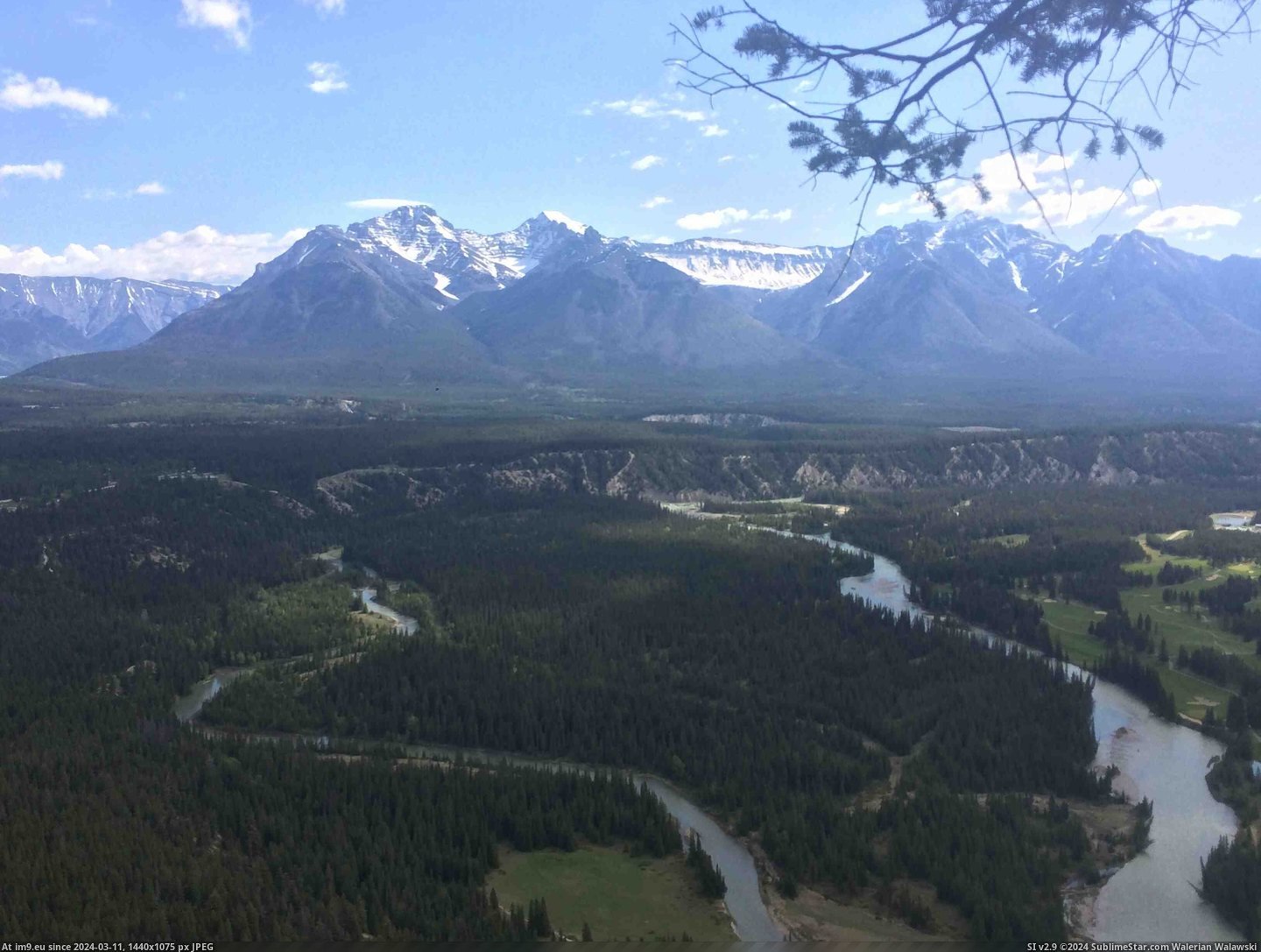 #Pretty #Nice #3264x2448 #Wake #Banff #Canada #Damn [Earthporn] Another pretty damn nice view to wake up to, Banff, Canada [3264x2448][OC] Pic. (Obraz z album My r/EARTHPORN favs))