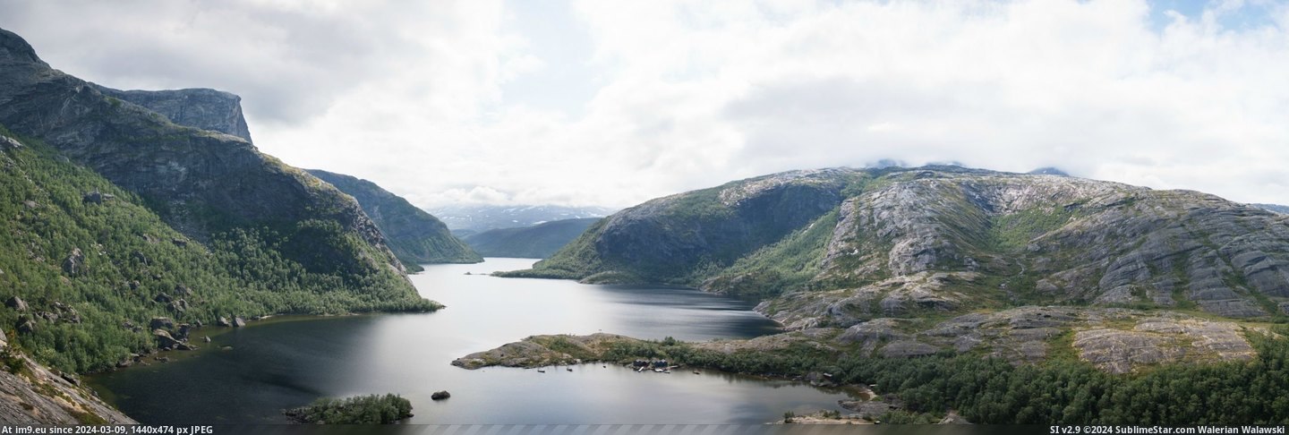 #Norway  #Rvatnet [Earthporn] Børvatnet, Norway, June 13 [2999x999] [OC] Pic. (Obraz z album My r/EARTHPORN favs))