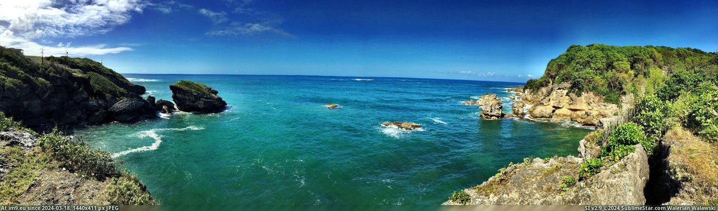 #Bay #Barbados #Archer [Earthporn] Barbados - Archer's Bay - iPhone6 - Pano[3686x1064] Pic. (Image of album My r/EARTHPORN favs))