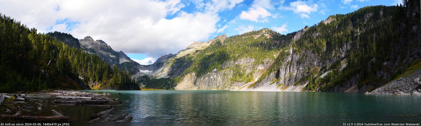 #Lake  #Blanca [Earthporn] Blanca Lake, WA (10500 x 3000) [OC] Pic. (Image of album My r/EARTHPORN favs))