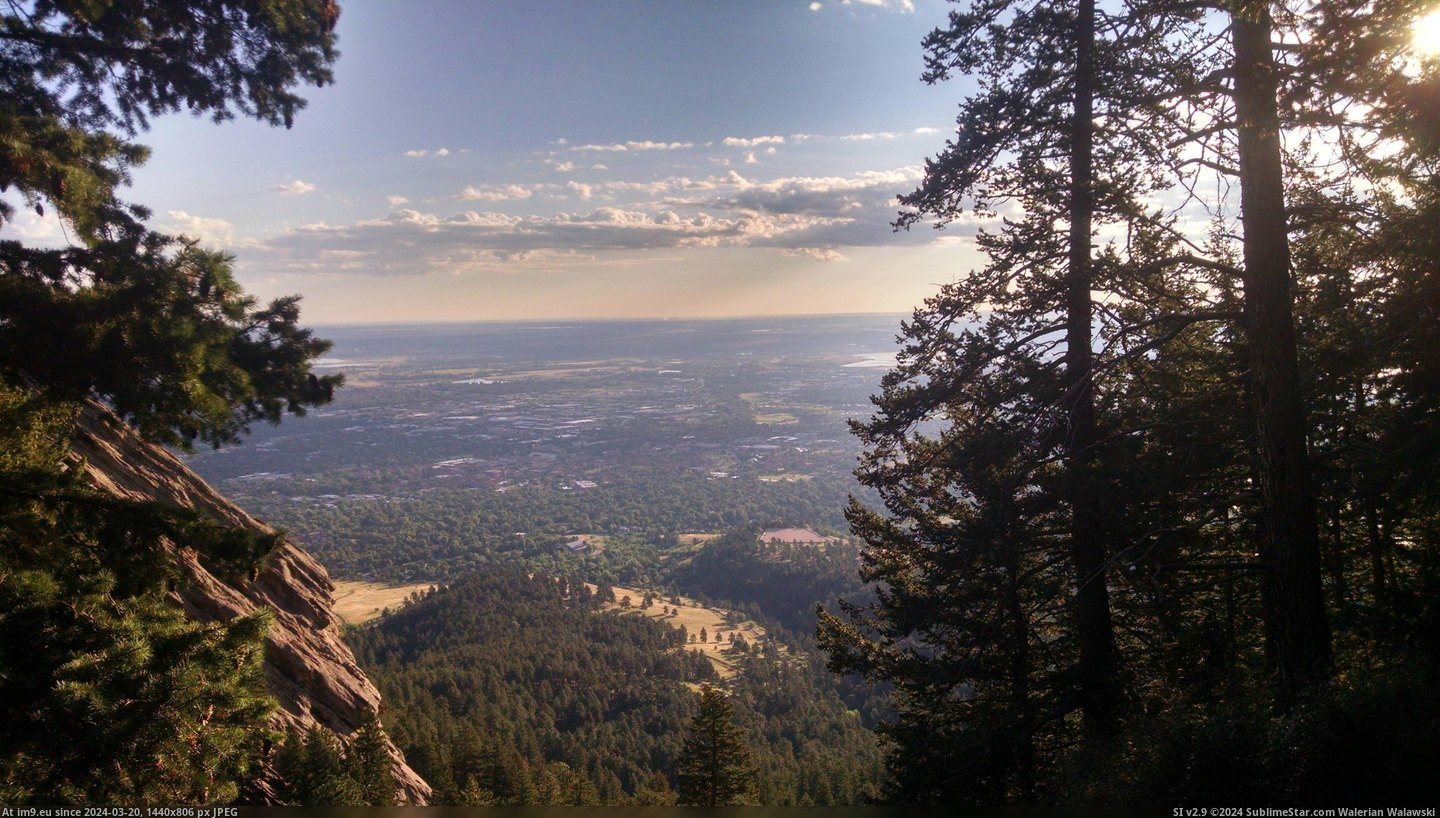 #Run  #Boulder [Earthporn] Boulder CO on my run {OC} (3456x1946) Pic. (Image of album My r/EARTHPORN favs))