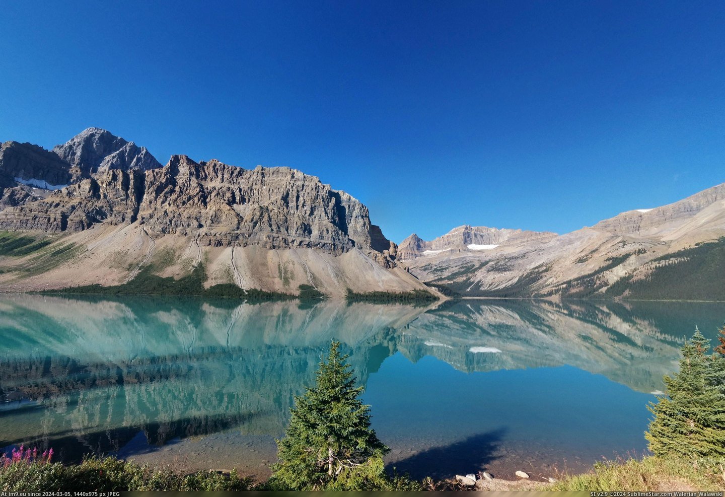 #Lake #Bow #Alberta [Earthporn] Bow Lake, Alberta [4036x2745] [OC] Pic. (Image of album My r/EARTHPORN favs))