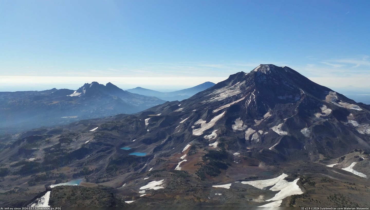 #Sister #Top #Oregon #Broken #South #Mountains [Earthporn] Broken Top and South Sister mountains. Oregon  [4250x2390] Pic. (Image of album My r/EARTHPORN favs))