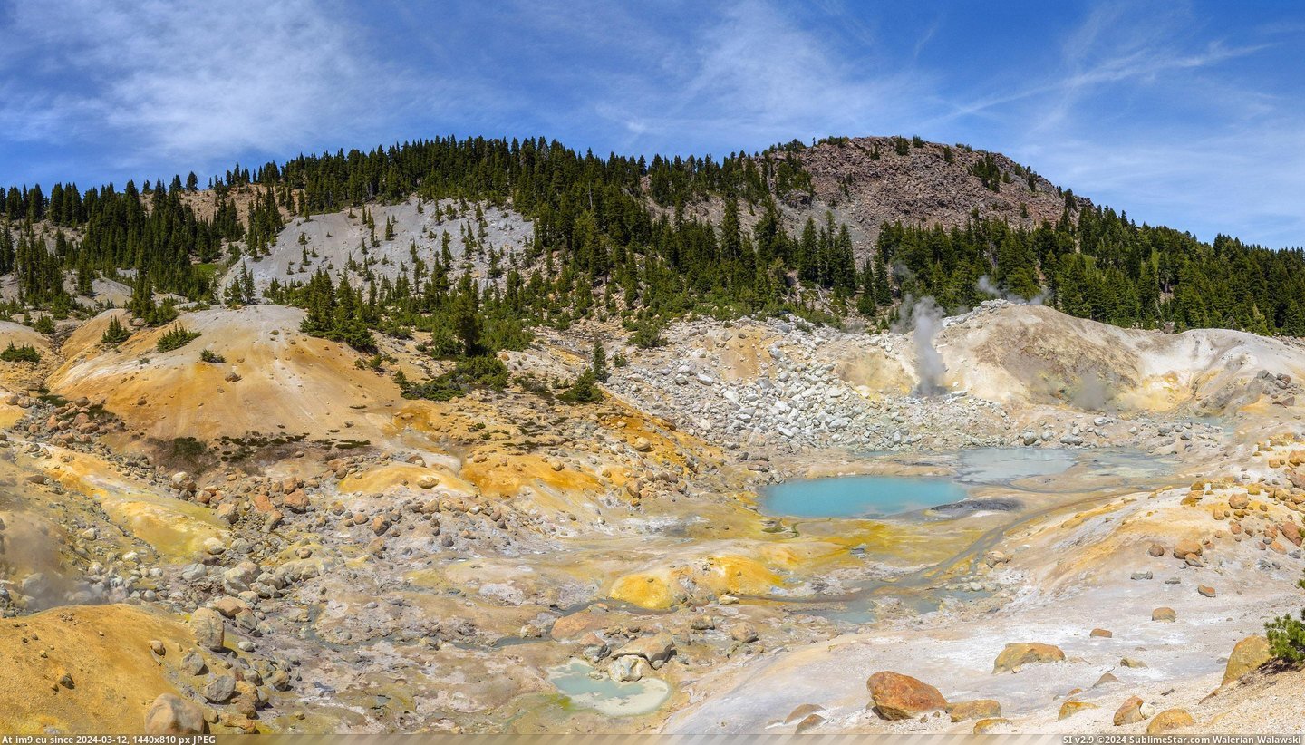 #Park #National #Lassen #California #Volcanic [Earthporn] Bumpass Hell in Lassen Volcanic National Park in California. [3000x1700] Pic. (Image of album My r/EARTHPORN favs))