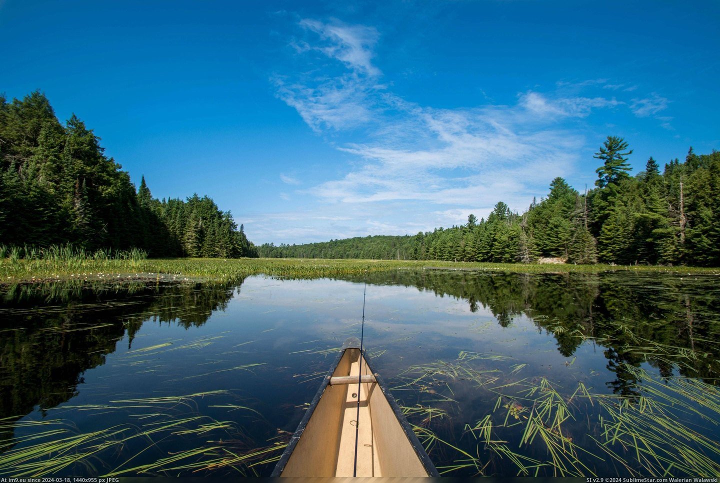 #Park #Canada #Canoeing #3600x2400 #Algonquin #Ontario #Provincial [Earthporn] Canoeing in Algonquin Provincial Park Ontario, Canada [OC] [3600x2400] Pic. (Bild von album My r/EARTHPORN favs))