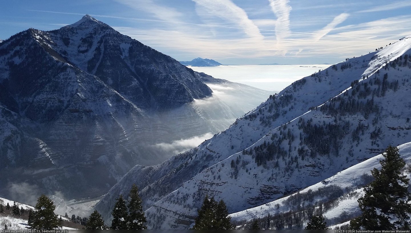 #Mountain #Cloud #1080x1920 #Cascade #Inversion [Earthporn] Cascade Mountain above a cloud inversion [1080x1920] Pic. (Bild von album My r/EARTHPORN favs))