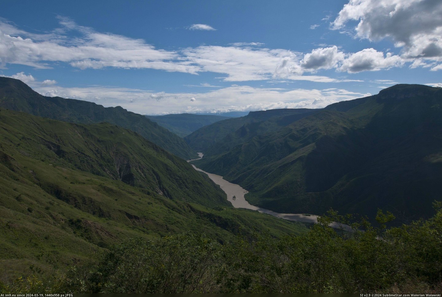 #Canyon #Colombia #Santander #4000x2672 #Chicamocha [Earthporn] Chicamocha Canyon - Santander, Colombia [4000x2672] Pic. (Obraz z album My r/EARTHPORN favs))