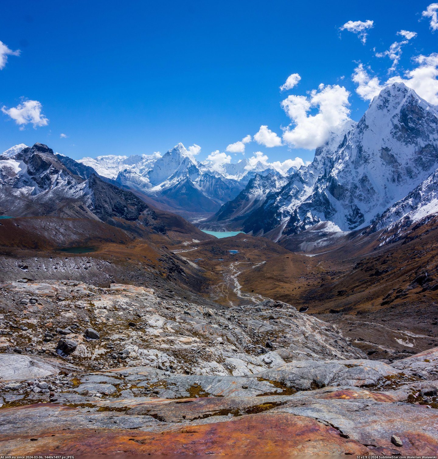 #Pass #Cho #Nepal [Earthporn] Cho La Pass Nepal [OC] [5508 x 5638] Pic. (Obraz z album My r/EARTHPORN favs))