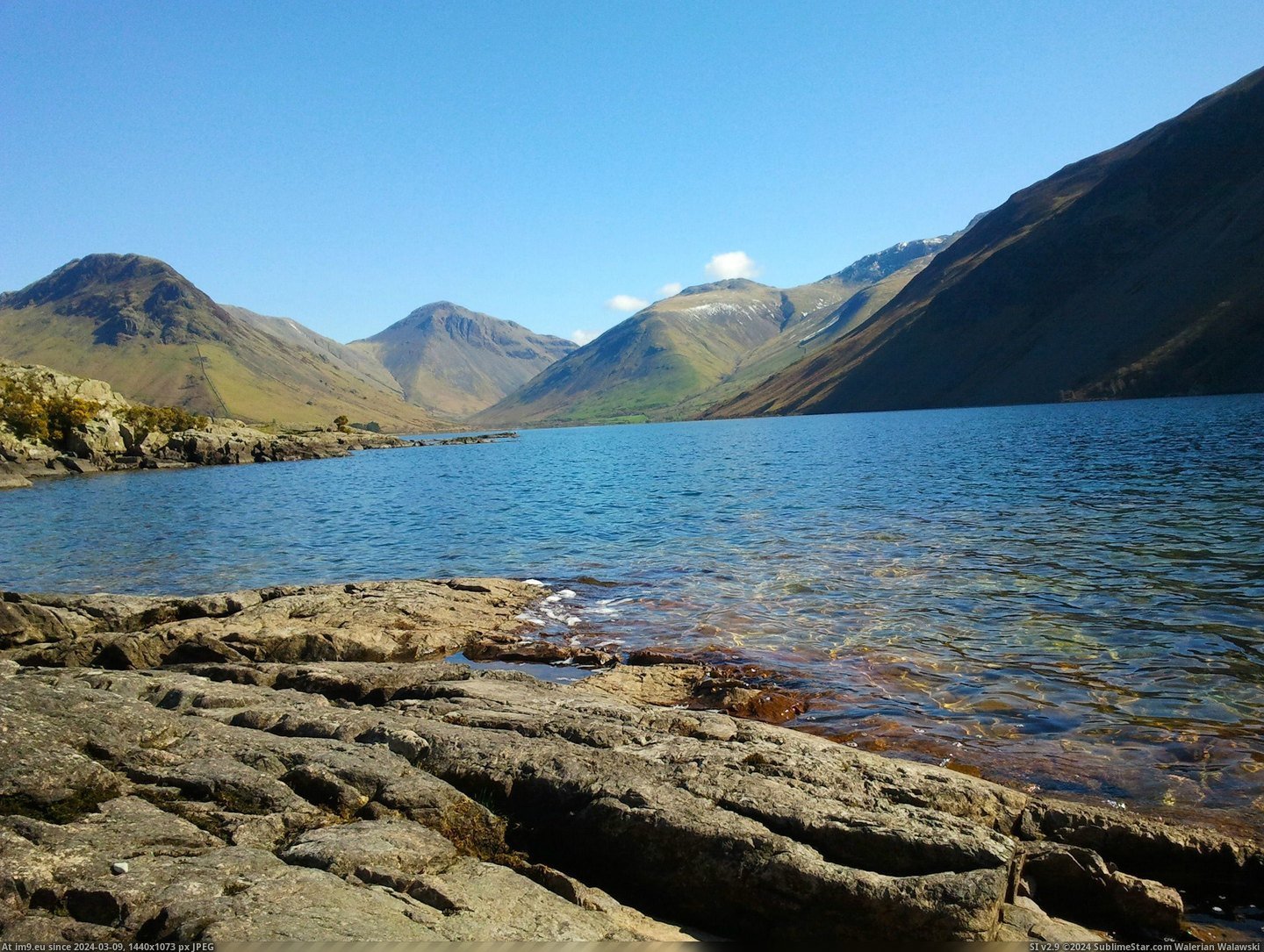 #Lake #Clear #Skies #Wastwater #District #2560x1920 [Earthporn] Clear Skies over Wastwater - Lake District, UK [2560x1920] [OC] Pic. (Bild von album My r/EARTHPORN favs))