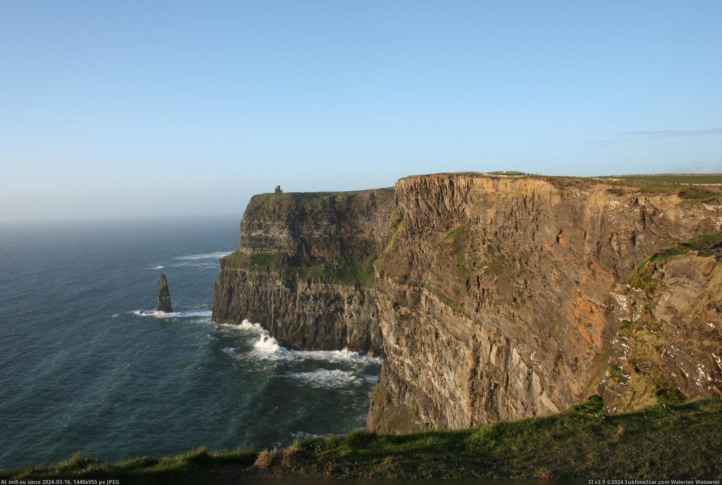 #Sunset #Ireland #Moher #Cliffs #3456x2304 [Earthporn] Cliffs of Moher, Ireland at Sunset [OC] [3456x2304] Pic. (Obraz z album My r/EARTHPORN favs))