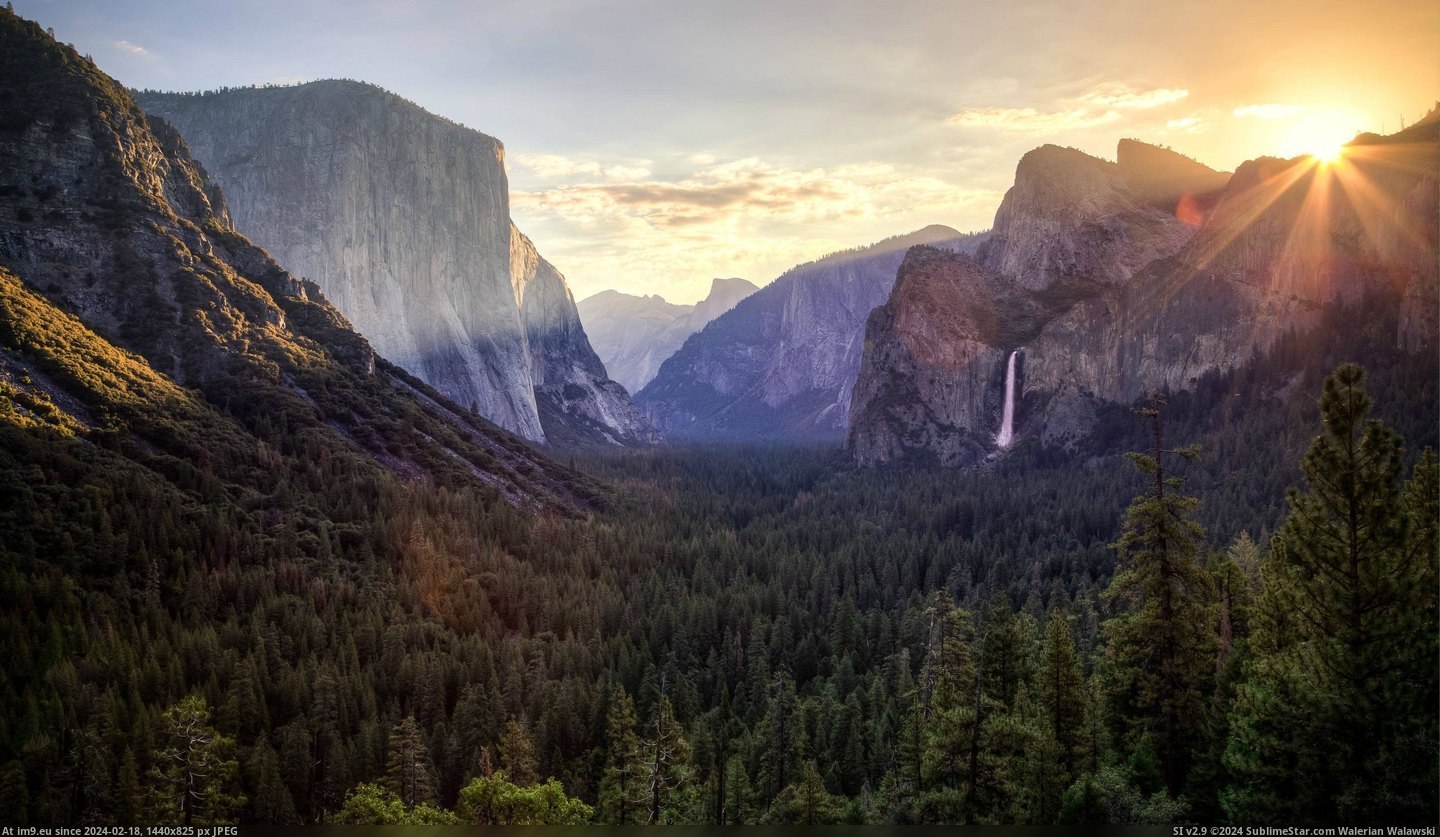 #Park #National #Yosemite #Daybreak #California #Valley [Earthporn] Daybreak on Yosemite Valley, Yosemite National Park, California  [3283x1892] Pic. (Image of album My r/EARTHPORN favs))
