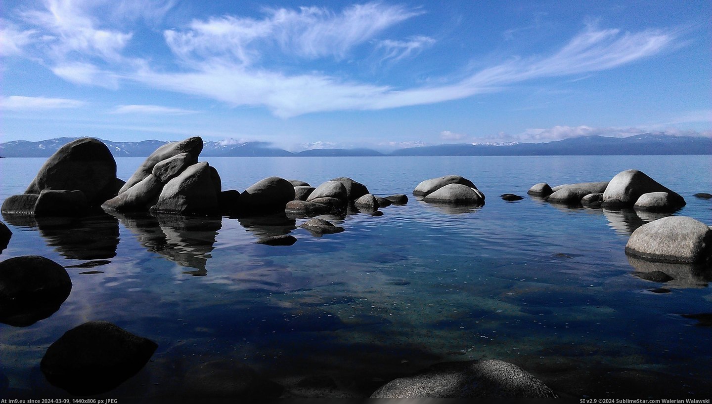 #Lake #Dead #Calm #3264x1840 #Skunk #Tahoe #Harbor [Earthporn] Dead Calm at Skunk Harbor, Lake Tahoe [3264x1840] Pic. (Obraz z album My r/EARTHPORN favs))