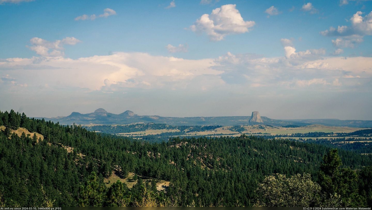 #National #Tower #Devils #2048x1150 #Monument #Perspective [Earthporn] Devils Tower National Monument from a different perspective [oc][2048x1150] Pic. (Obraz z album My r/EARTHPORN favs))