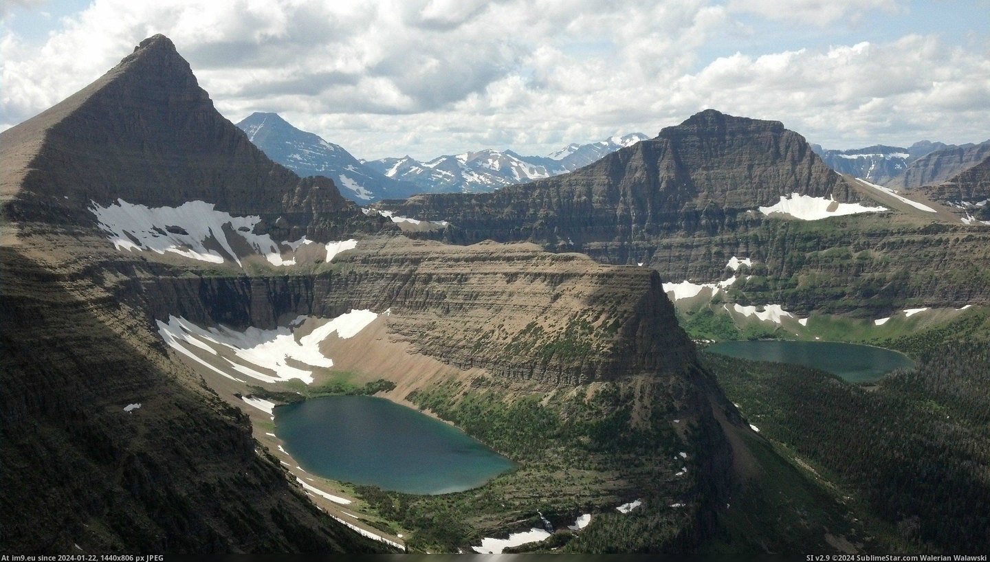 #Young #Park #National #Lake #Peak #Overlooking #Flinsch #Oldman #Man #Mount #Morgan #Glacier [Earthporn] Flinsch Peak (L) and Mount Morgan (R) overlooking Young Man Lake (L) and Oldman Lake (R) in Glacier National Park, M Pic. (Image of album My r/EARTHPORN favs))