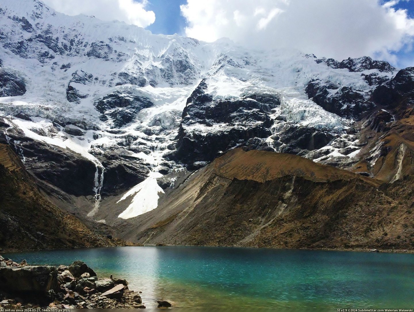 #Lake #Pass #Glacial #Peru #2448x1836 [Earthporn] Glacial lake near the Salkantay pass, Peru  (2448x1836) Pic. (Image of album My r/EARTHPORN favs))