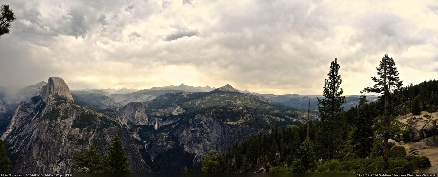 #Park #National #Point #Glacier #California #Yosemite [Earthporn] Glacier Point, Yosemite National Park, California [OC] [4707x1881] Pic. (Bild von album My r/EARTHPORN favs))