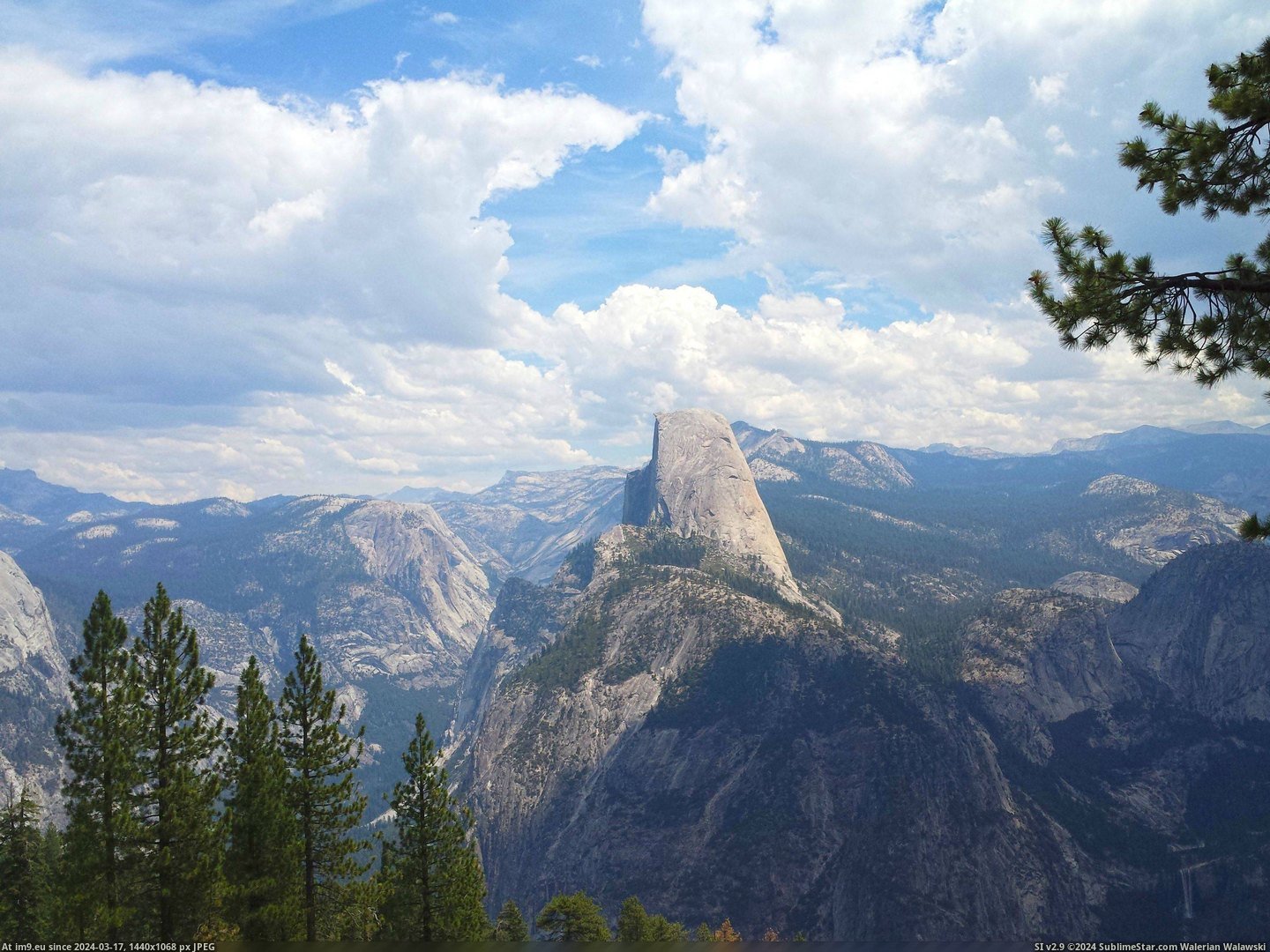 #Park #National #Dome #Washburn #Yosemite #Point [Earthporn] Half Dome from Washburn Point, Yosemite National Park, CA [2994 x 2232] [OC] Pic. (Bild von album My r/EARTHPORN favs))
