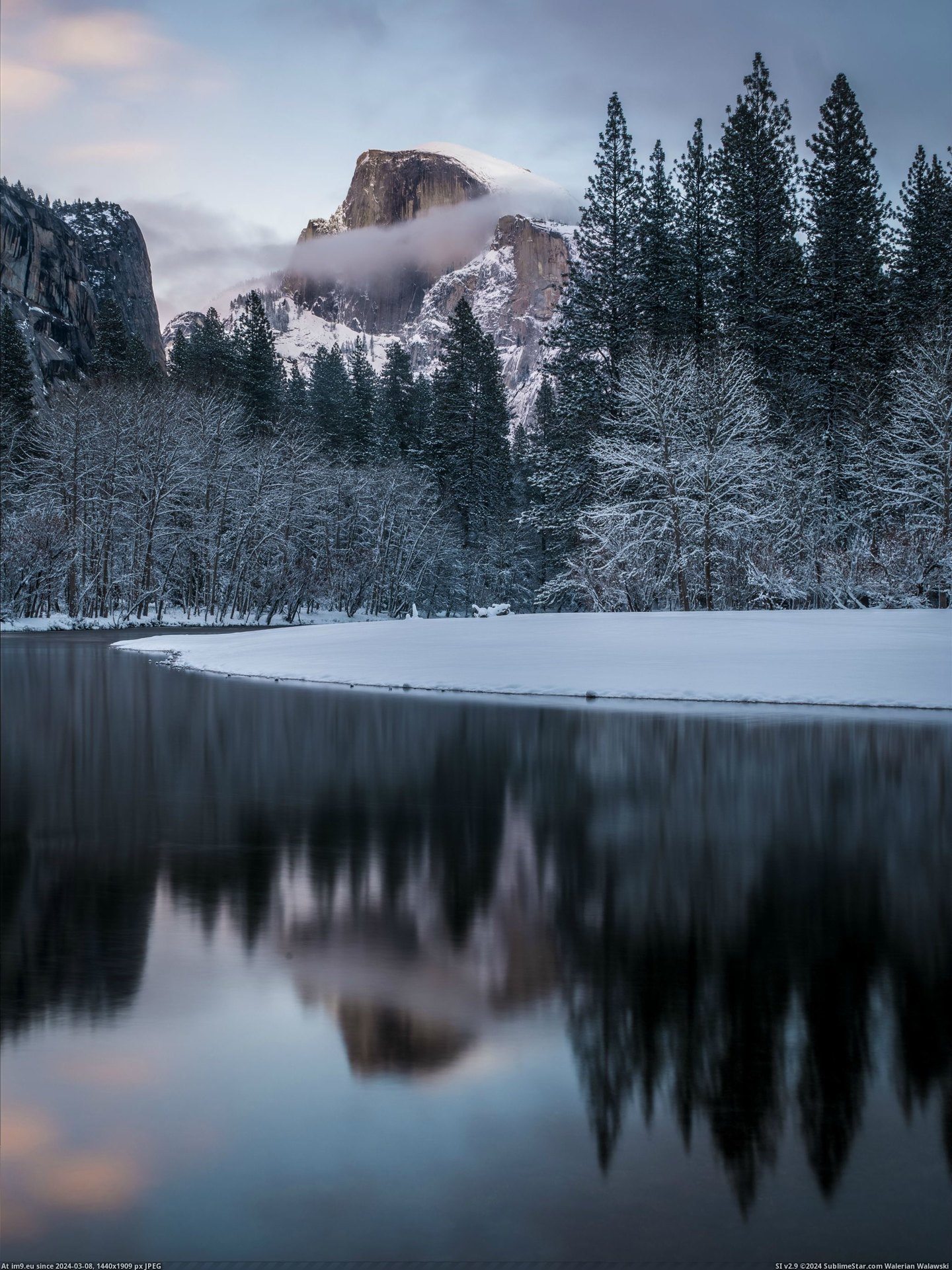 #Day #Dome #Christmas [Earthporn] Half Dome on Christmas Day [2071x2758] Pic. (Bild von album My r/EARTHPORN favs))