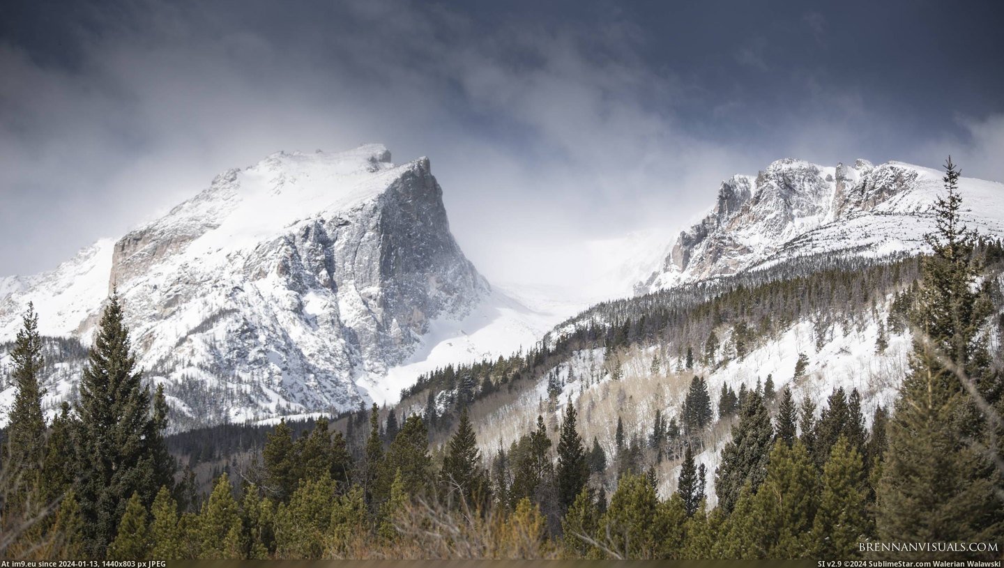 #Photo #Park #National #Rocky #Hallett #Brennan #Nance #Mountain #Colorado #Peak [Earthporn] Hallett Peak, Rocky Mountain National Park, Colorado - Photo by Brennan Nance [2500x1406] Pic. (Image of album My r/EARTHPORN favs))