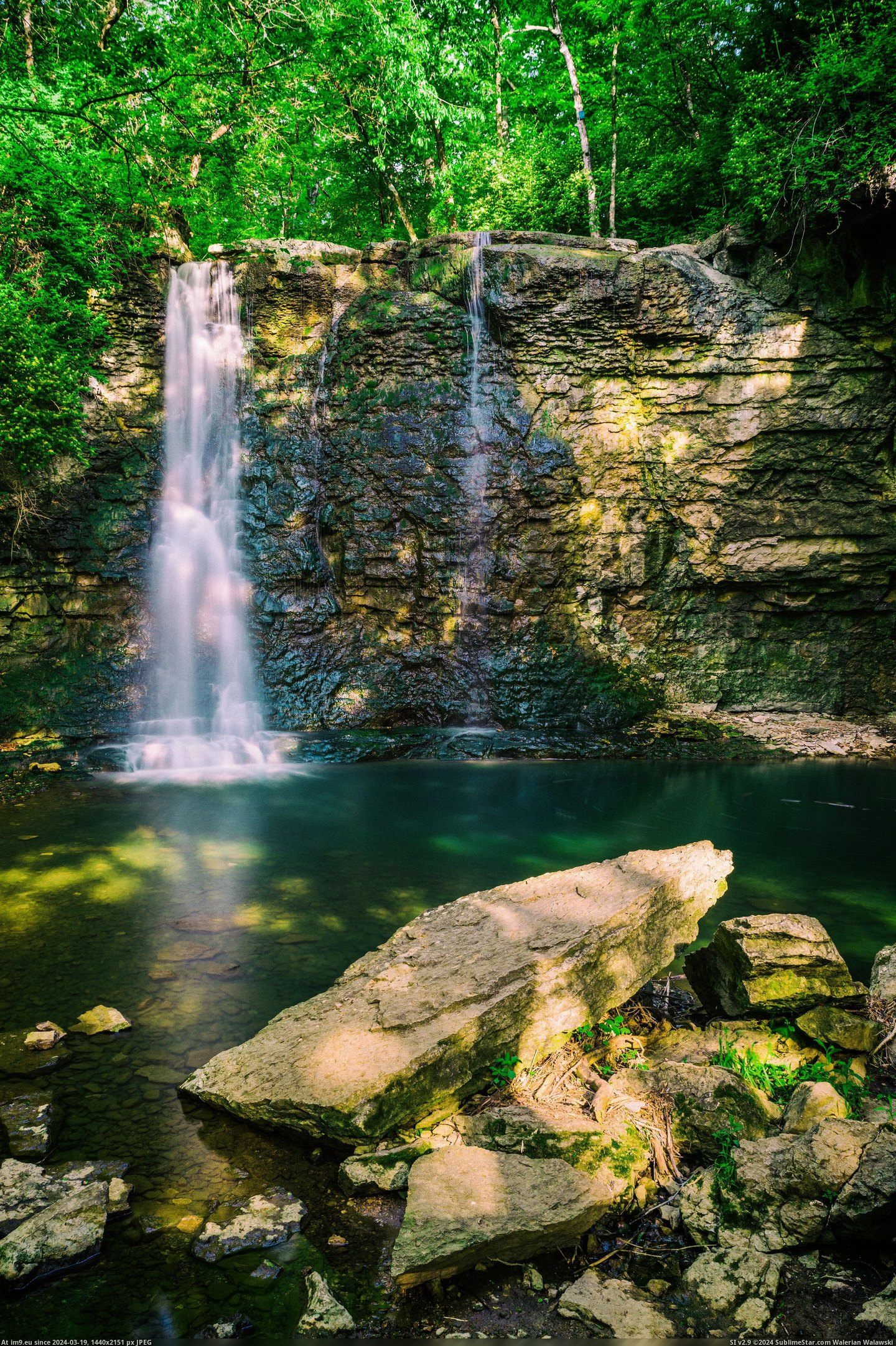 #Park #Falls #Hayden #Ohio #Dublin [Earthporn] Hayden Falls Park, Dublin, Ohio. [2670x4000] Pic. (Изображение из альбом My r/EARTHPORN favs))