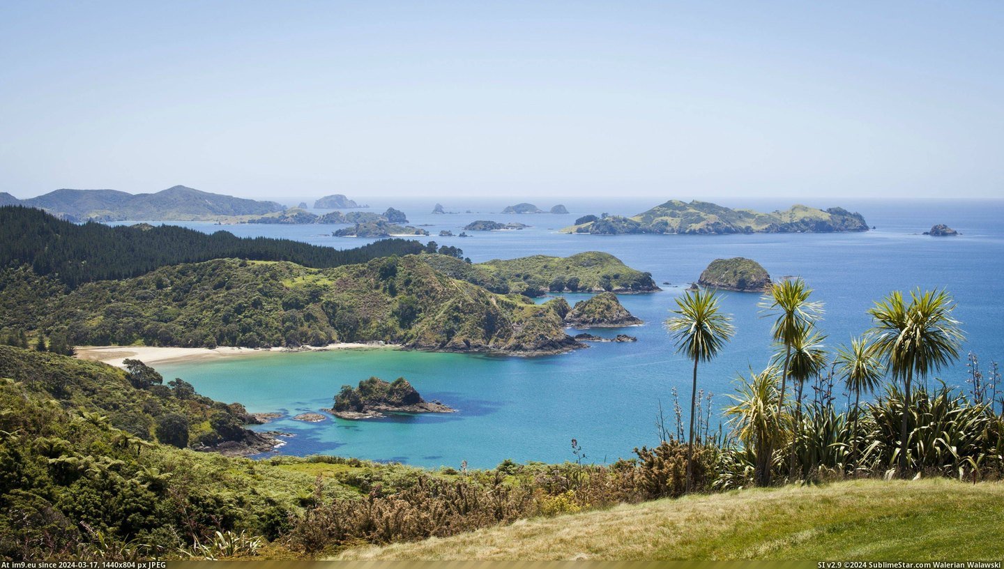 #Zealand #Bay #Beaches #Islands #Hidden [Earthporn] Hidden beaches in the Bay of Islands, New Zealand [3200x1800] [OC] Pic. (Obraz z album My r/EARTHPORN favs))
