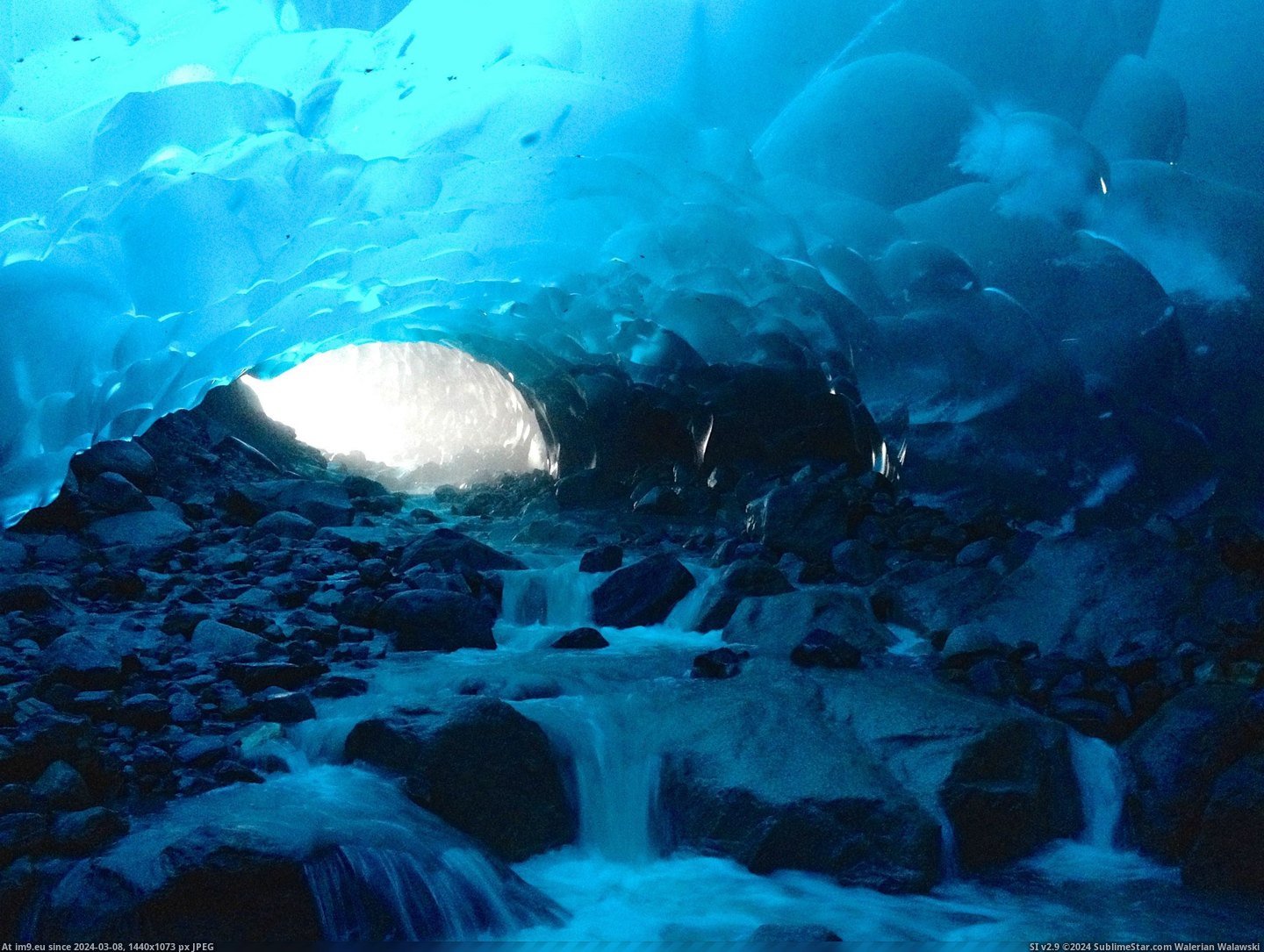#Ice #Lost #Cave #2448x1836 #Glacier #Alaska [Earthporn] Ice Cave in Mendenhall Glacier, Alaska: Lost Forever [2448x1836] Pic. (Image of album My r/EARTHPORN favs))