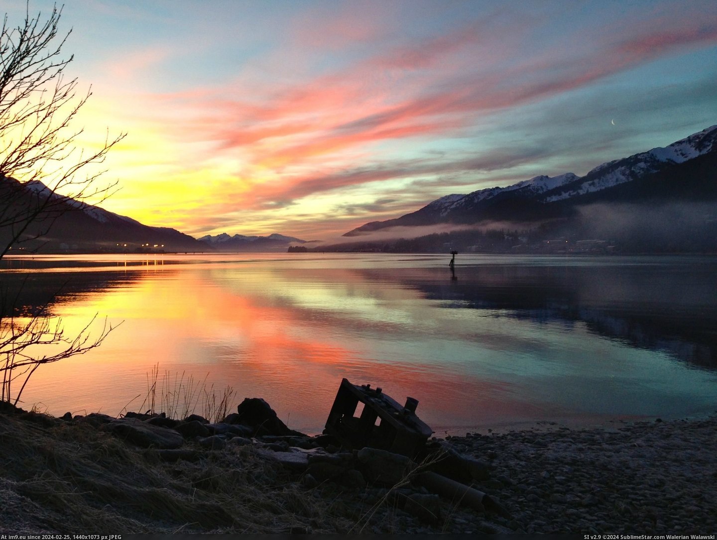 #Finally #Normal #Alaska #Daylight #Juneau #Hours #Sunrise [Earthporn] Juneau, Alaska sunrise. Finally getting normal daylight hours [2440×1830] Pic. (Изображение из альбом My r/EARTHPORN favs))