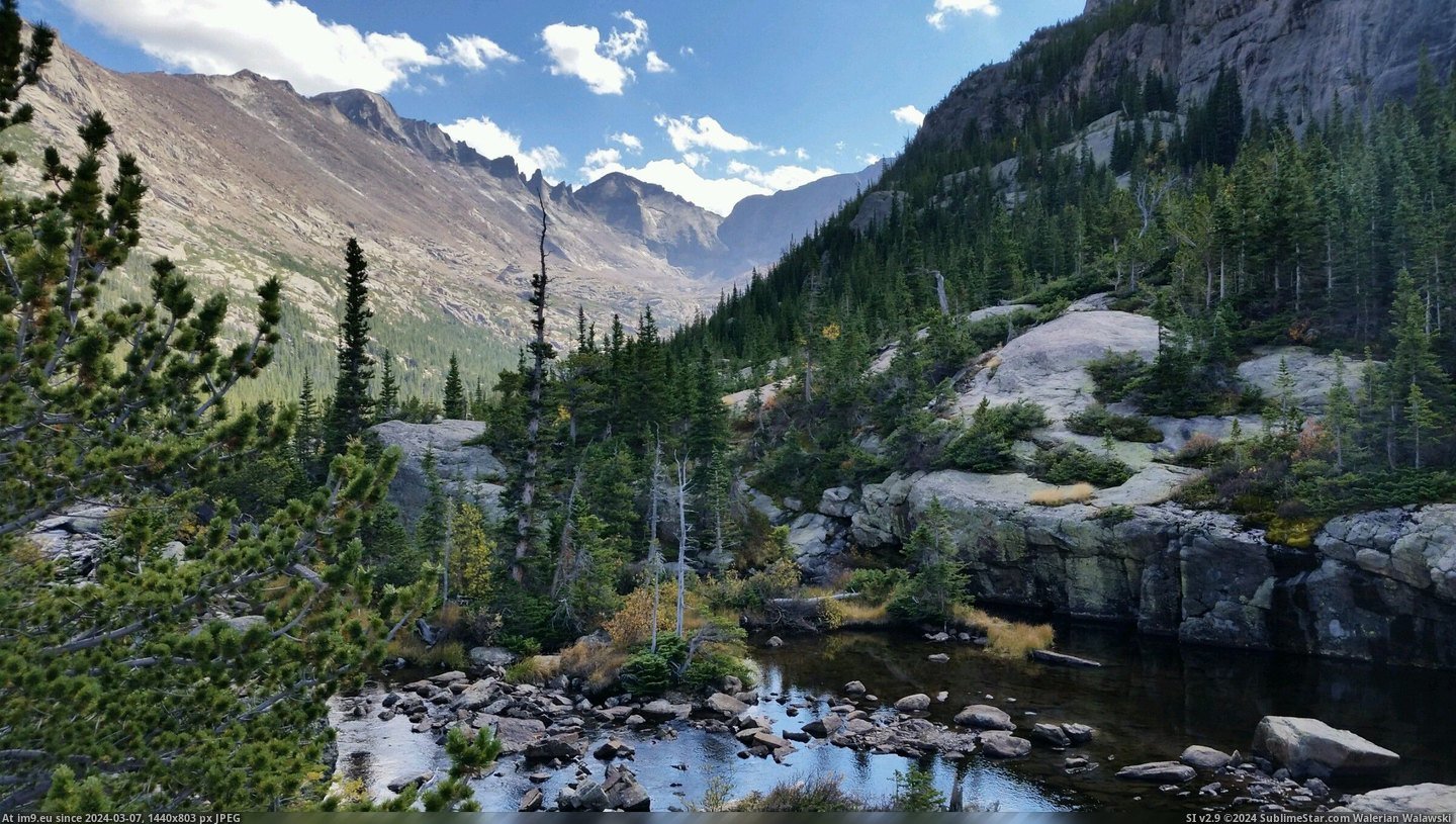 #Lake #Try #1st #Mills #Rmnp #Left #Colorado [Earthporn] Just Before Mills Lake, RMNP, Colorado [OC][post 2, left 'OC'out 1st try] [2400x1350] Pic. (Obraz z album My r/EARTHPORN favs))