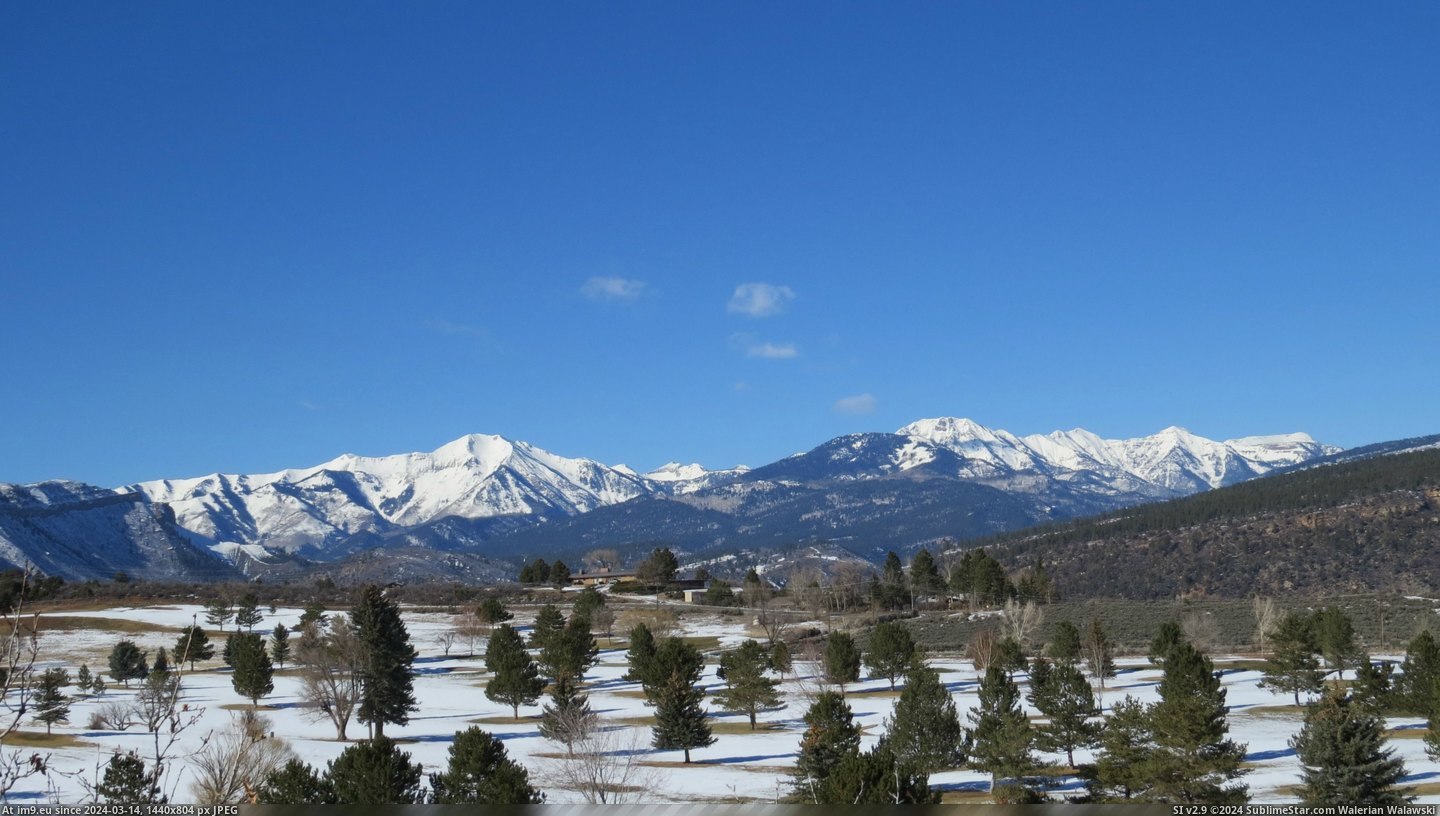 #Mountains #600px #Plata #Colorado [Earthporn] La Plata Mountains of Colorado (OC) [3,600px × 2,023px] Pic. (Bild von album My r/EARTHPORN favs))