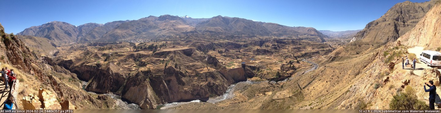 #Beautiful #Ladies #Gentlemen #Canyon #Peru [Earthporn] Ladies and gentlemen, the beautiful Colca Canyon in Peru  (9712x2420) Pic. (Изображение из альбом My r/EARTHPORN favs))